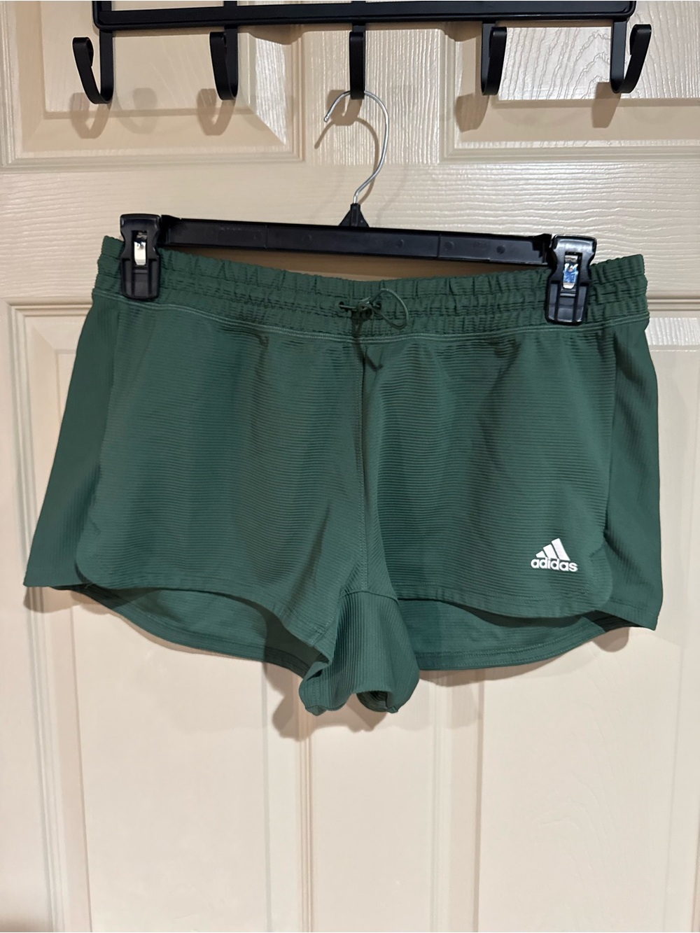 adidas Women's Forest Green Running Shorts